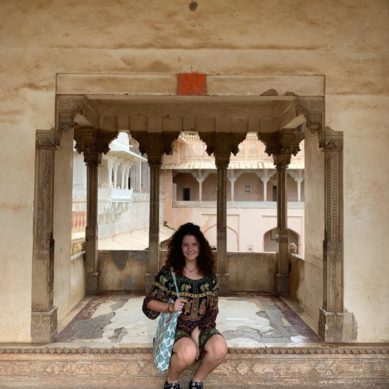 Ainara Rodríguez, experiències a la Índia