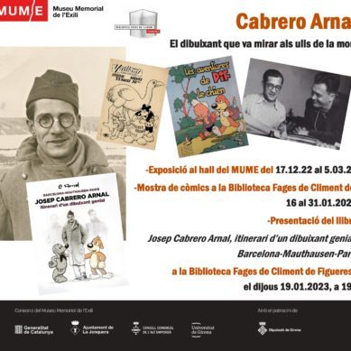 Exposició sobre el dibuixant de còmic Josep Cabrero Arnal