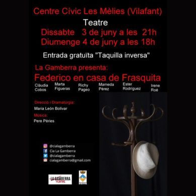 Cap de setmana de teatre a Vilafant amb la companyia La Gamberra