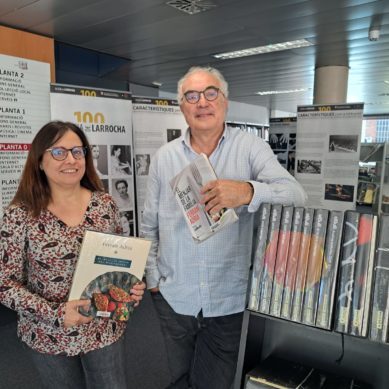 Biblioteca de Figueres parla amb Francesc Guillamet